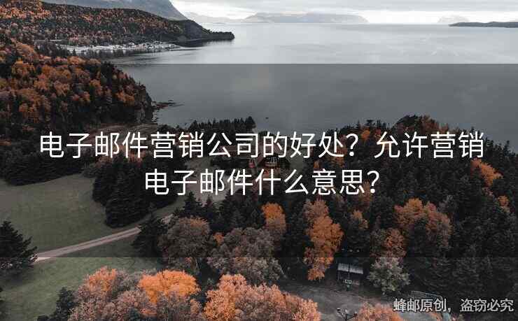電子郵件營(yíng)銷公司的好處？允許營(yíng)銷電子郵件什么意思？
