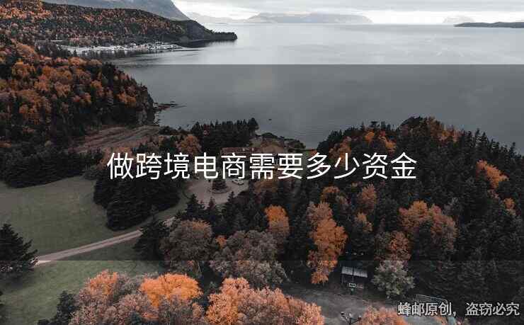 做跨境電商需要多少資金
