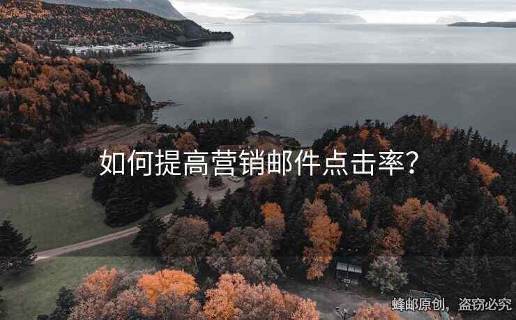 如何提高營銷郵件點擊率？