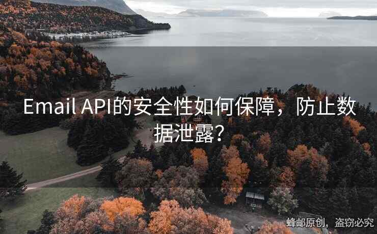 Email API的安全性如何保障，防止數(shù)據(jù)泄露？