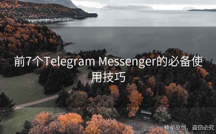 前7個(gè)Telegram Messenger的必備使用技巧
