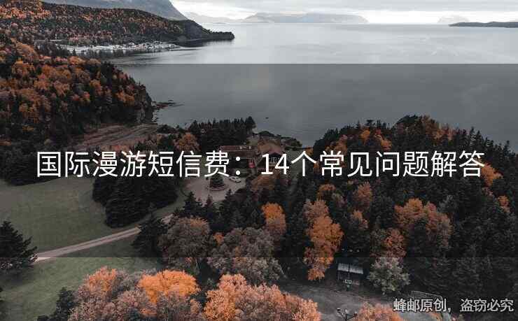 國際漫游短信費(fèi)：14個(gè)常見問題解答
