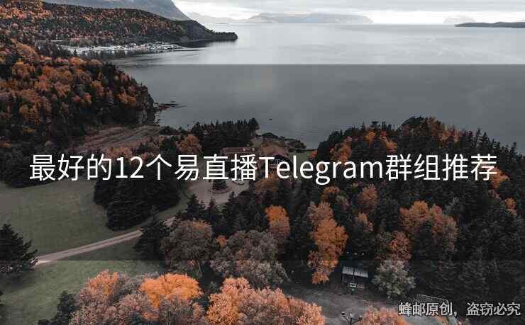 最好的12個(gè)易直播Telegram群組推薦