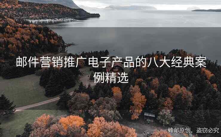 郵件營銷推廣電子產(chǎn)品的八大經(jīng)典案例精選