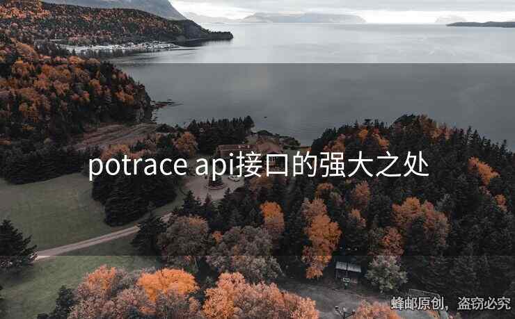 potrace api接口的強(qiáng)大之處