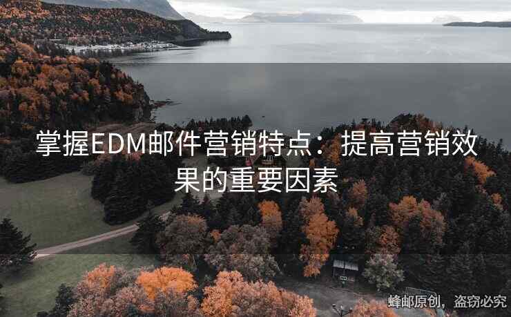 掌握EDM郵件營(yíng)銷特點(diǎn)：提高營(yíng)銷效果的重要因素