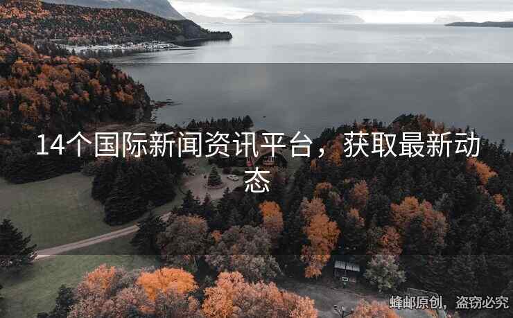 14個(gè)國(guó)際新聞資訊平臺(tái)，獲取最新動(dòng)態(tài)