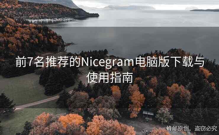 前7名推薦的Nicegram電腦版下載與使用指南